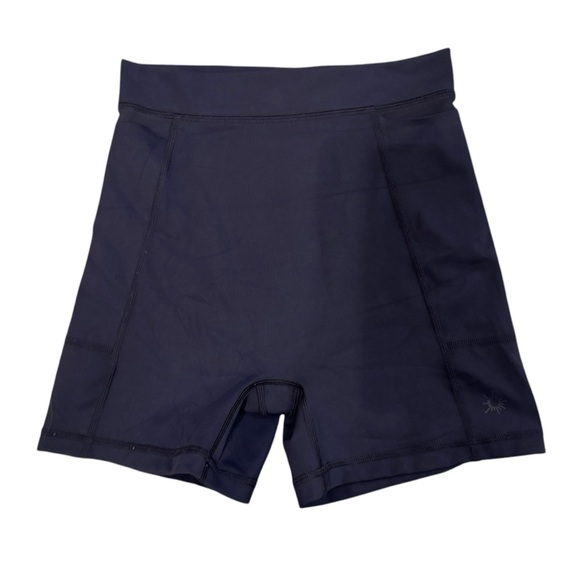 Offline by aerie goals 4 in pocket bike shorts navy small - Picture 2 of 5